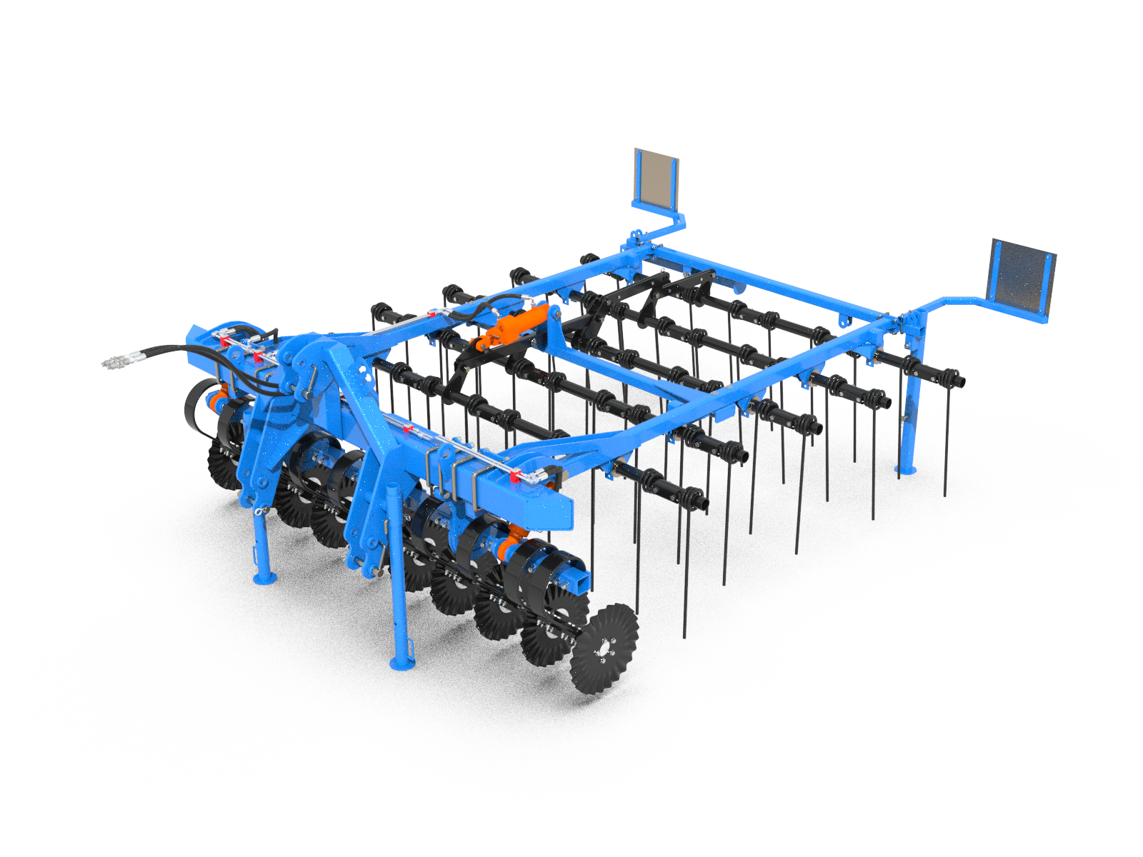Борона пружинна — 3 м.